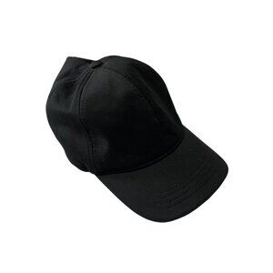 Black Snap Back Cap